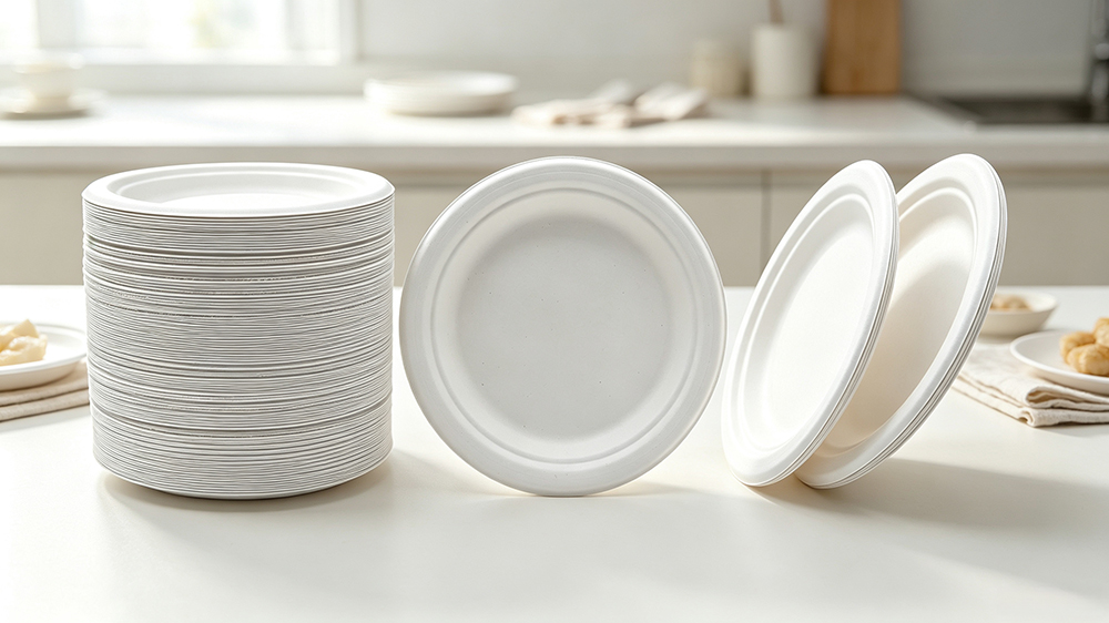 6 inch bagasse round plates